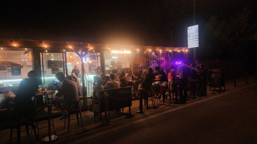 Soirée en terrasse